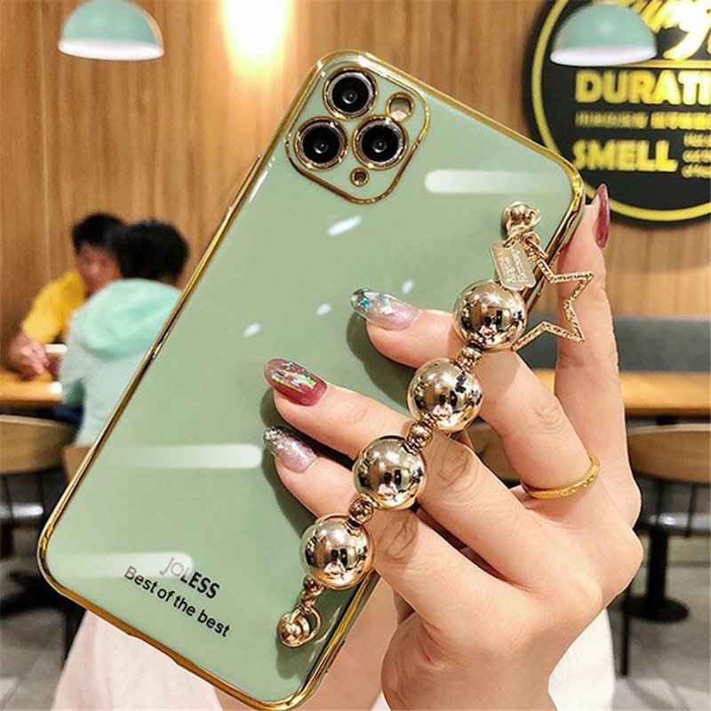 Electroplated Bead Wrist Strap Bracelet Case - Image 2