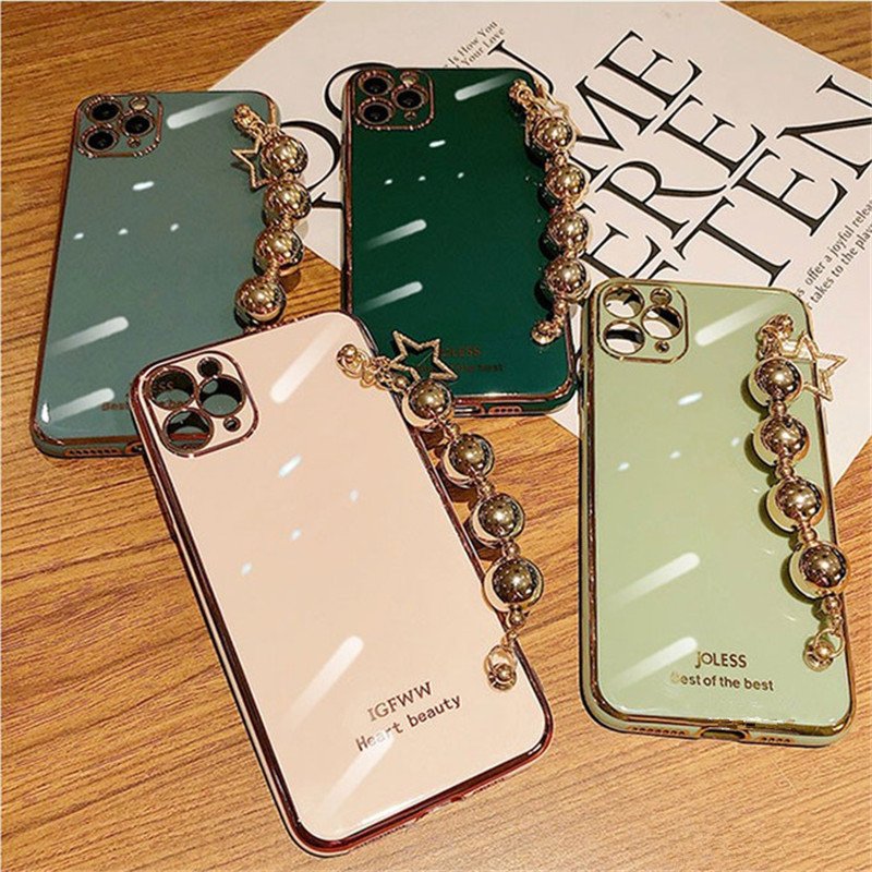 Electroplated Bead Wrist Strap Bracelet Case - Image 3