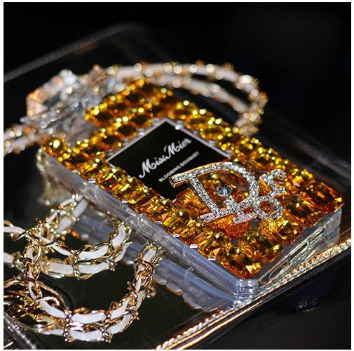 Perfume bottle bow phone case - Image 2