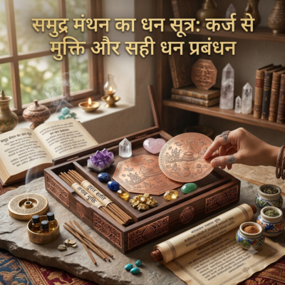 समुद्र मंथन का धन सूत्र: कर्ज से मुक्ति और सही धन प्रबंधन