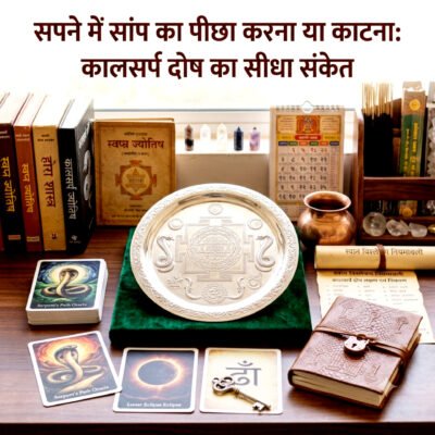 सपने में सांप का पीछा करना या काटना: कालसर्प दोष का सीधा संकेत