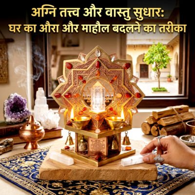 अग्नि तत्त्व और वास्तु सुधार: घर का औरा और माहौल बदलने का तरीका