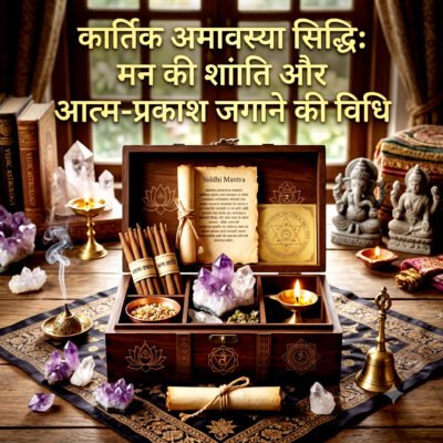 कार्तिक अमावस्या सिद्धि: मन की शांति और आत्म-प्रकाश जगाने की विधि