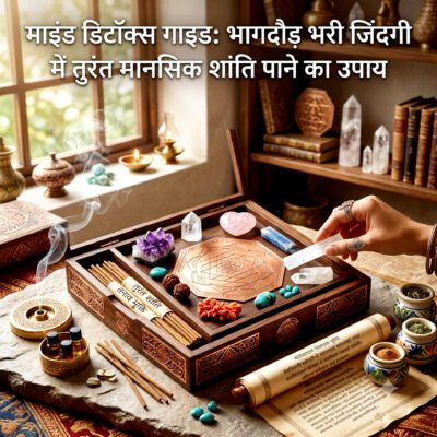 माइंड डिटॉक्स गाइड: भागदौड़ भरी जिंदगी में तुरंत मानसिक शांति पाने का उपाय