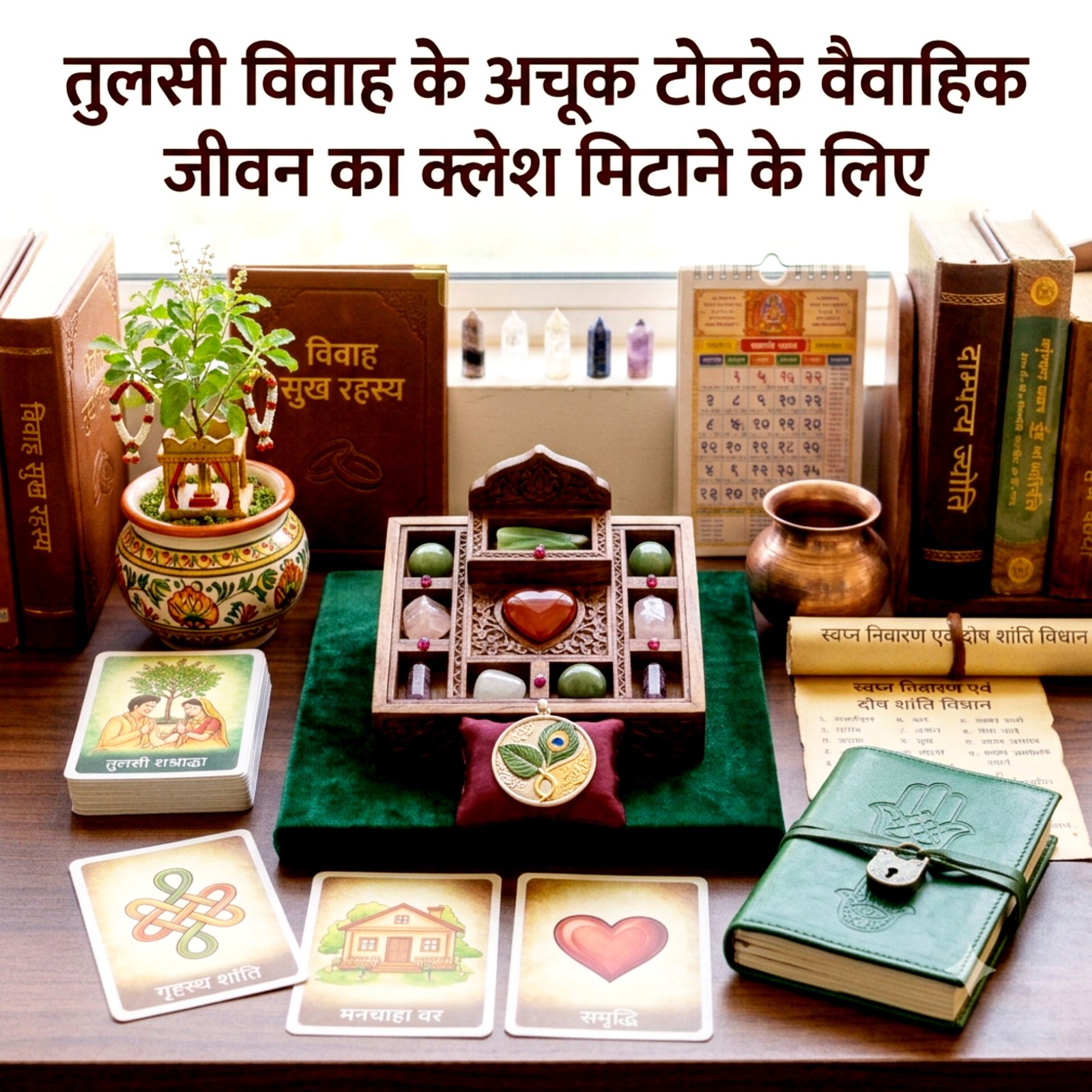 तुलसी विवाह के अचूक टोटके वैवाहिक जीवन का क्लेश मिटाने के लिए